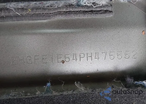 2023 Honda Civic Si Sedan z USA, uszkodzony, nr VIN 2HGFE1E54PH475552